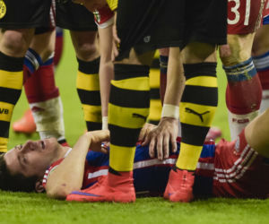 Robert Lewandowski kontuzjowany. Kiedyś przeżył gorsze starcie