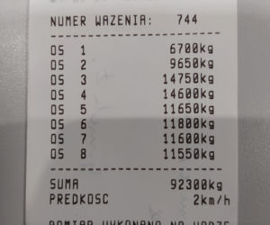 Transport palownicy zatrzymany przez ITD