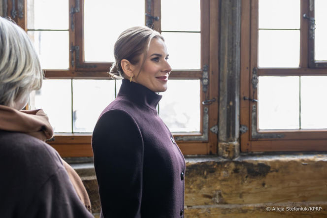 Marta Nawrocka w Czechach