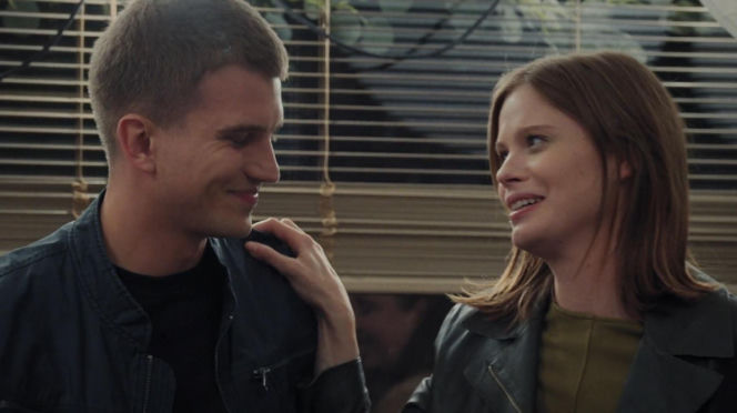 M jak miłość odc. 1916. Majka (Matylda Giegżno), Mateusz (Rafał Kowalski)