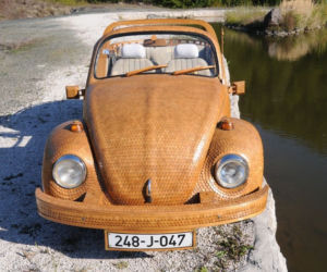 Drewniany Volkswagen Garbus