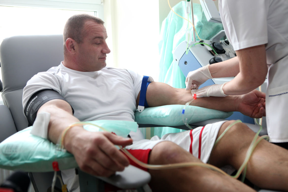 Mariusz Pudzianowski w szpitalu