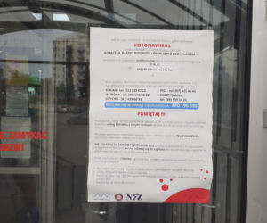 Ostrzeżenia o koronawirusie - szpital 2