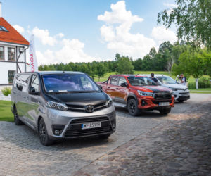 Jazdy testowe gamą Toyota Professional