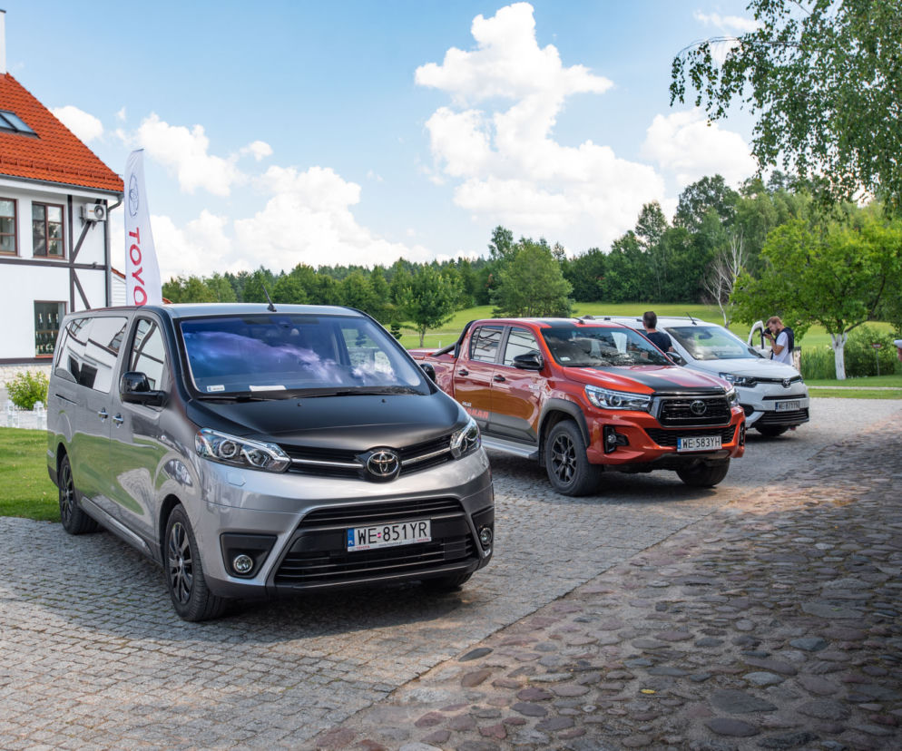 Jazdy testowe gamą Toyota Professional
