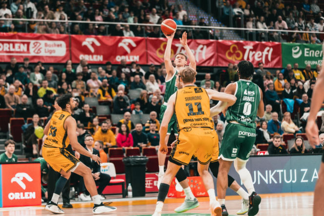 Legia Kosz wygrała 100:93 z Treflem Sopot! Kolejne zwycięstwo na wyjeździe