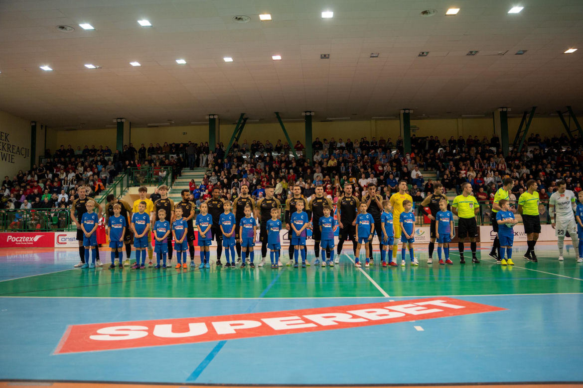 FOGO Futsal Ekstraklasa: KS Constract Lubawa - Piast Gliwice 1:2