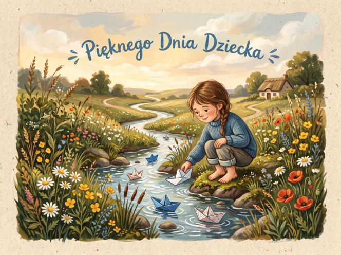 Kartka na Dzień Dziecka