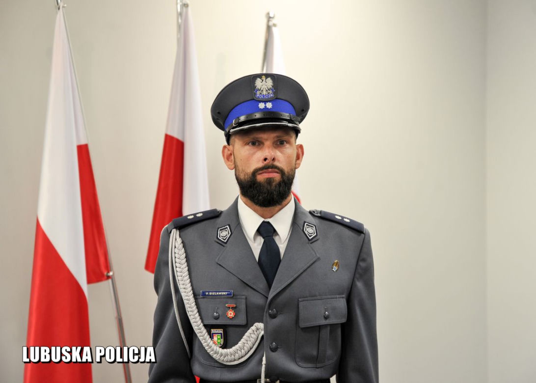 Ślubowanie nowych policjantów w Komendzie Wojewódzkiej Policji w Gorzowie Wlkp.