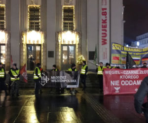 Manifestacja w obronie węgla