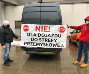 BLOKADA BRZEZIŃSKIEJ. Mieszkańcy Nowosolnej domagają się obwodnicy!