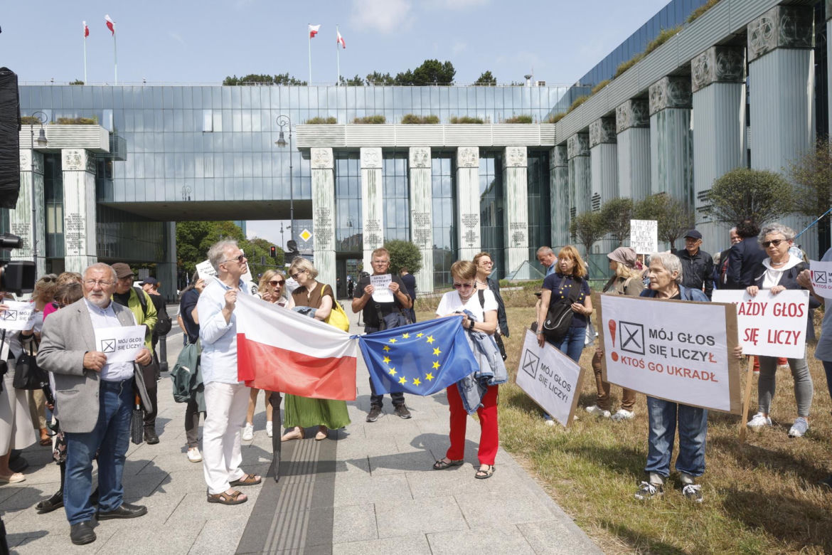 Protesty przed Sądem Najwyższym