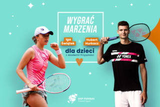 Iga Świątek i Hubert Hurkacz zagrają mecz dla dzieci. Kiedy? Czy są bilety?