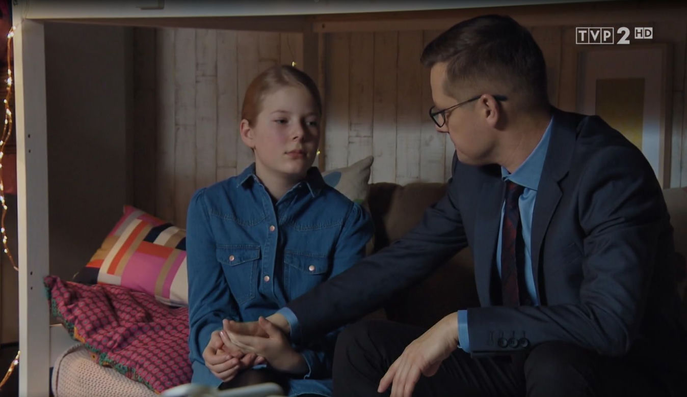 M jak miłość: Lenka (Marysia Głowacka), Piotrek (Marcin Mroczek)