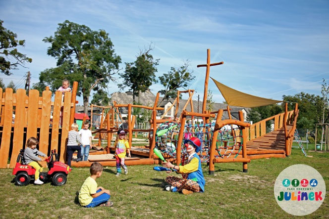 PARK ROZRYWKI JULINEK. DOBRA ZABAWA BLISKO NATURY