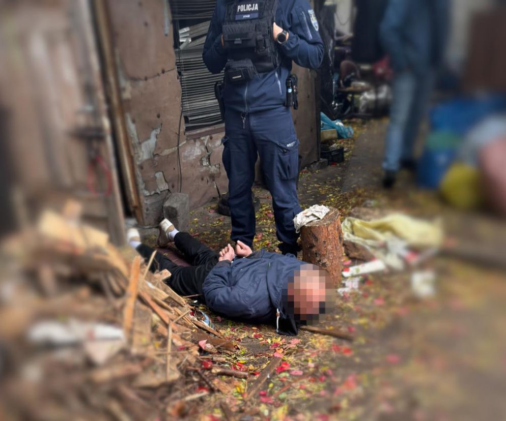 Celował do niej z broni na ulicy w Otwocku. Szokujące tłumaczenia zatrzymanego 32-latka