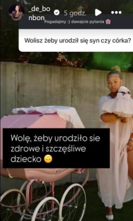 Tak ukochana Hakiela odpowiedziała na pytanie o płeć dziecka. Ale to informacją o Romeo rozwaliła system