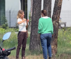 Na dobre i na złe nowy sezon na planie. Agata Woźnicka (Emilia Komarnicka), dyrektorka ośrodka