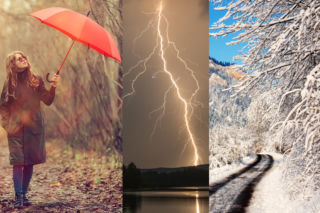 Deszcz, burze, a nawet śnieżyce! W weekend czeka nas prawdziwy pogodowy rollercoaster