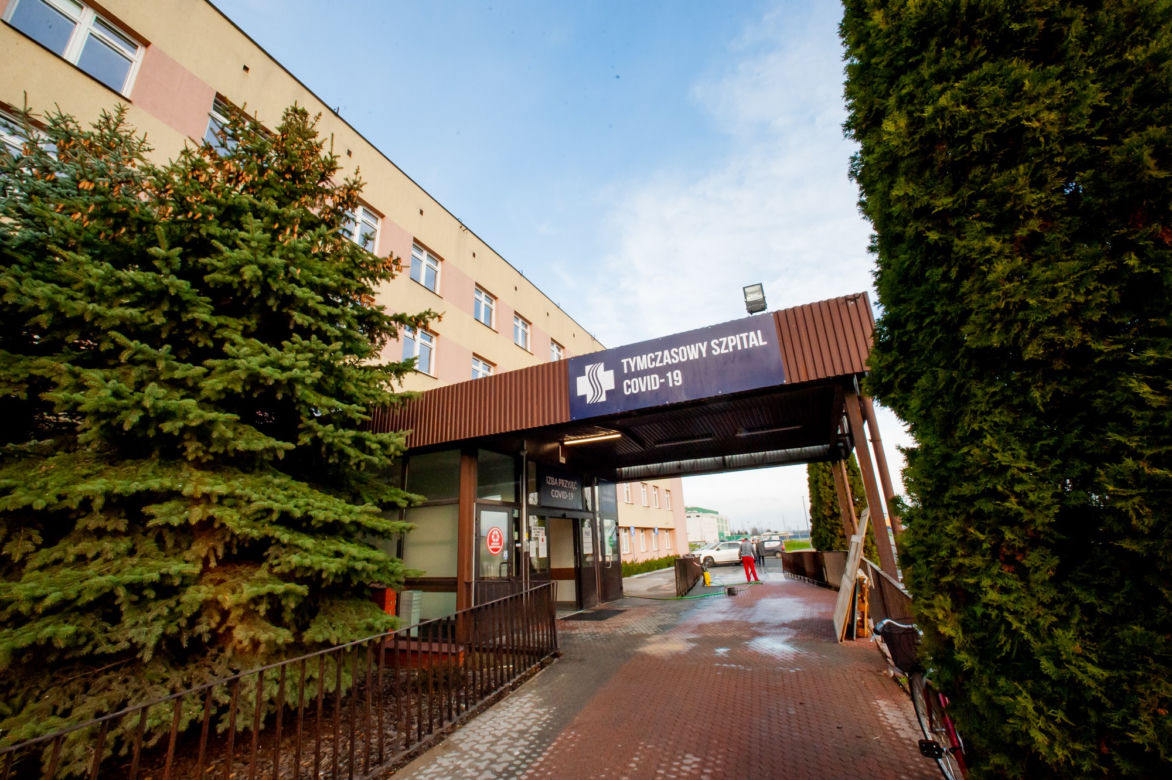 Tu trafią zarażeni koronawirusem. Szpital tymczasowy w Siedlcach otwarty