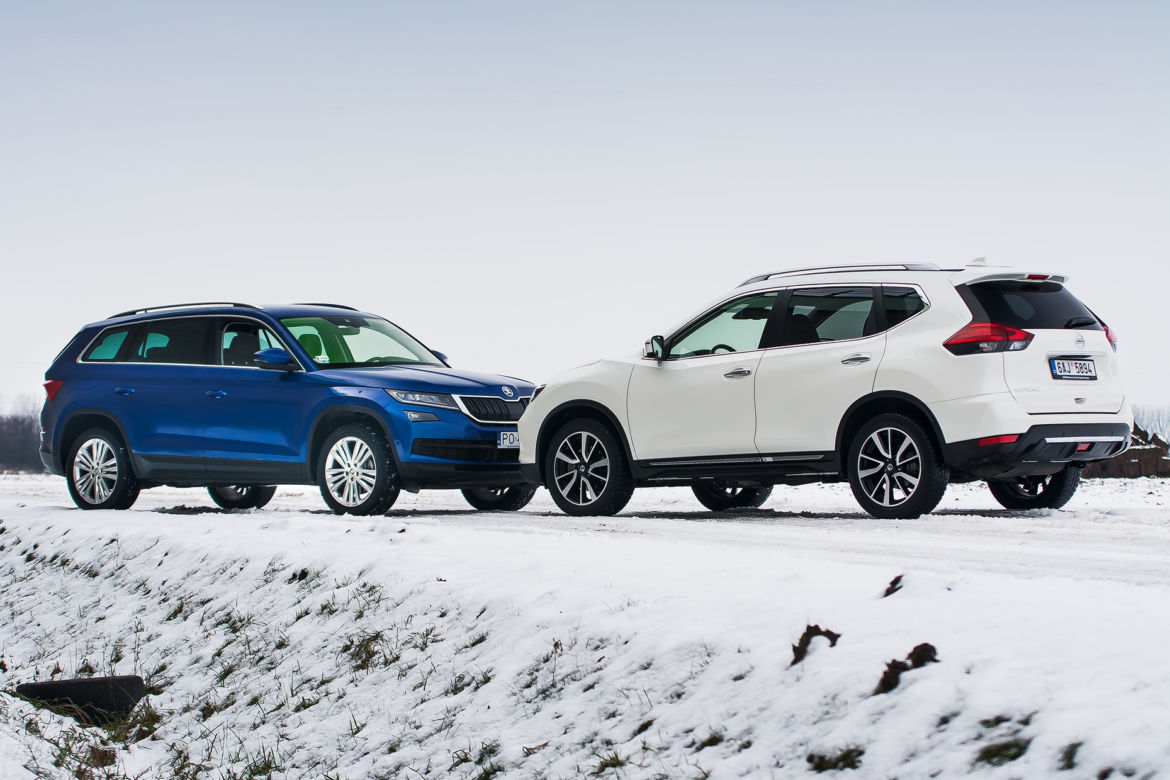 Skoda Kodiaq Style vs. Nissan X-Trail Tekna