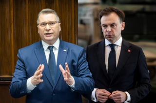 „Bandytyzm wobec firm”? Czarnek uderza w KSeF. Domański: będzie się pan wstydził 