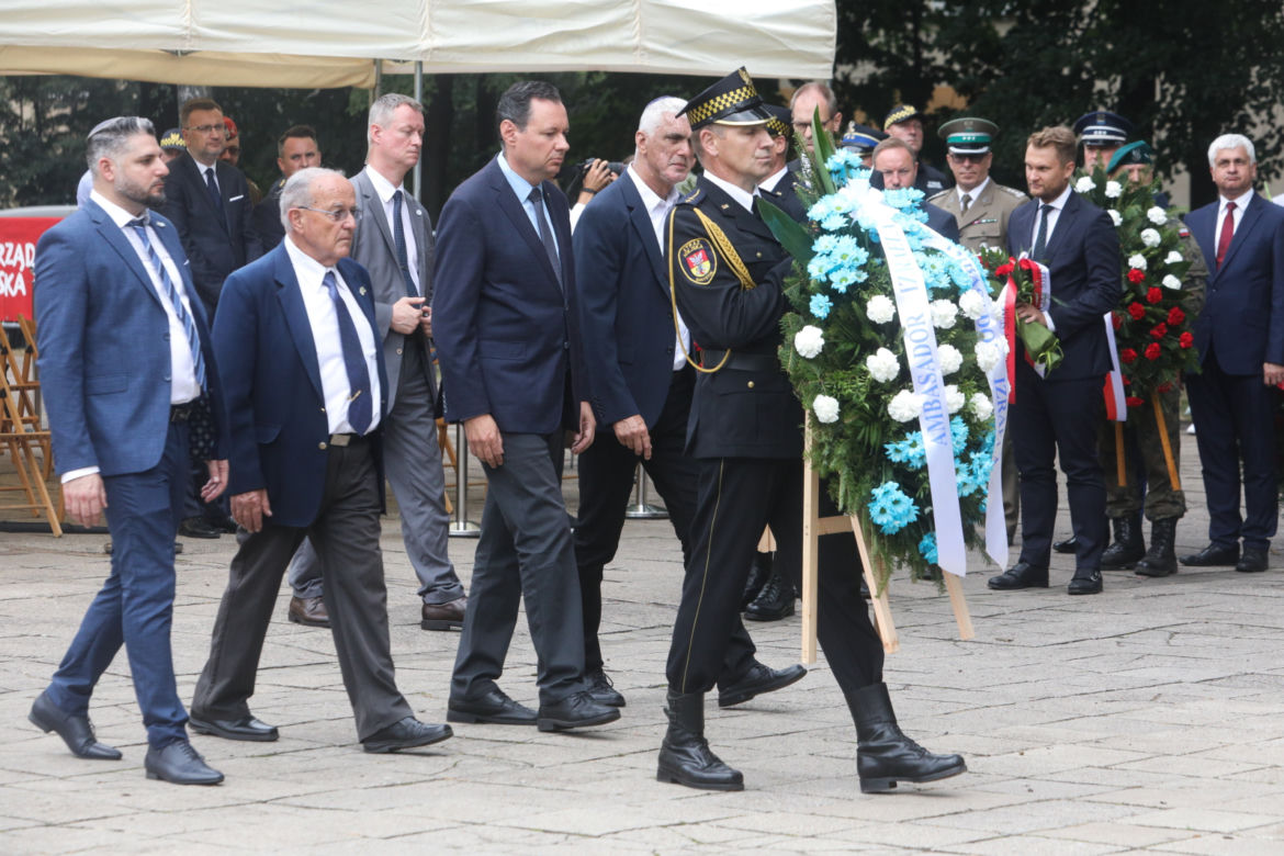 Białystok: obchody 79. rocznicy powstania w getcie białostockim [ZDJĘCIA]