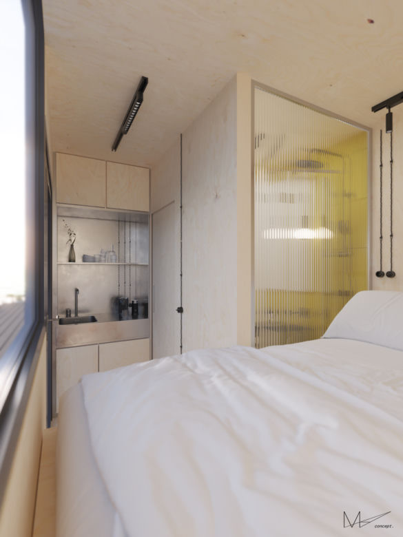 Apartamenty Hotelowe w kontenerach