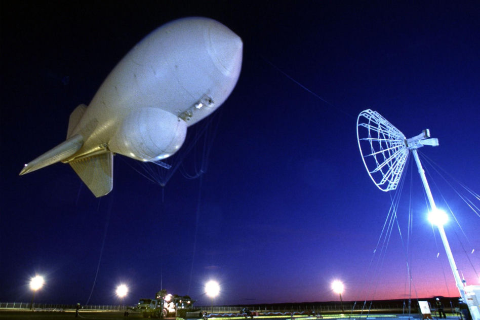 Aerostat radiolokacyjny