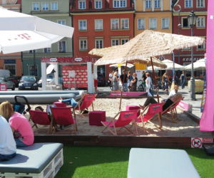 Plaża Nowych Horyzontów na placu Solnym