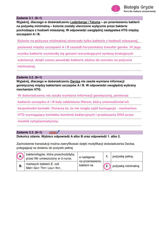 Matura 2026 biologia ROZSZERZONA: WSZYSTKIE odpowiedzi do arkusza CKE 8.05.2026