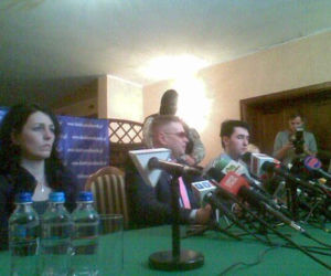 MADZIA Z SOSNOWCA, konferencja RUTKOWSKIEGO Z KATARZYNĄ i BARTKIEM WAŚNIEWSKIMI 23.03.2012