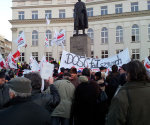 Manifestacja PiS 14.03.2012 NA ŻYWO w Internecie - ZDJĘCIA