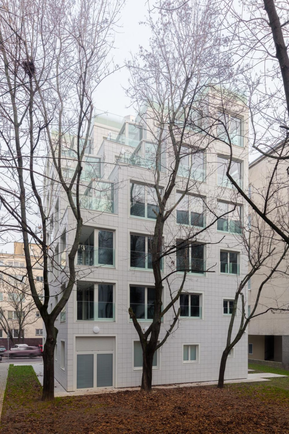 Budynek wielorodzinny La Scala w Warszawie, proj. POLE Architekci
