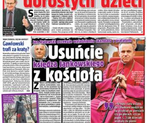 Polacy żądają: Zburzcie pomnik prałata Jankowskiego