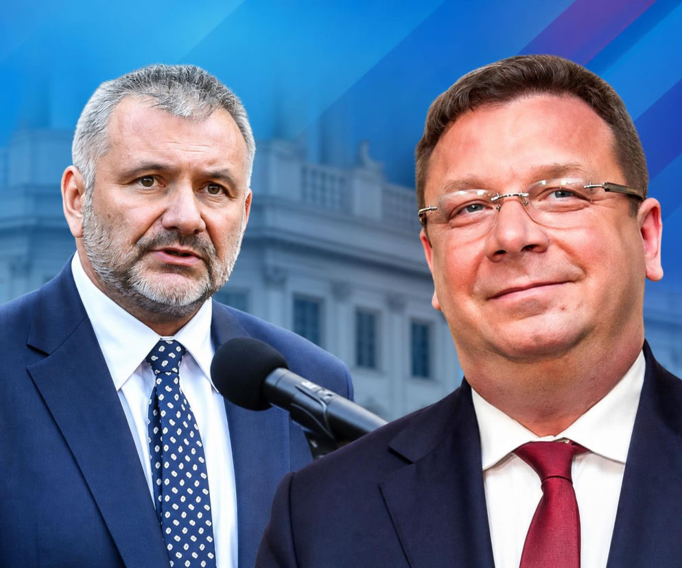 Michał Wójcik i Waldemar Żurek. O sporze wokół śledztw w sprawie zondacrypto przeczytasz na SE Polityka.
