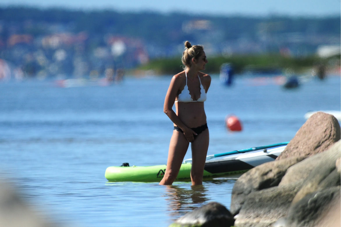 Małgorzata Socha wygina się w Chałupach