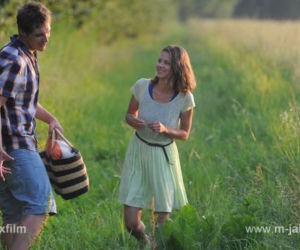 M jak miłość odc. 1026. Marcin Chodakowski (Mikołaj Roznerski), Eryka Buford (Marta Juras)