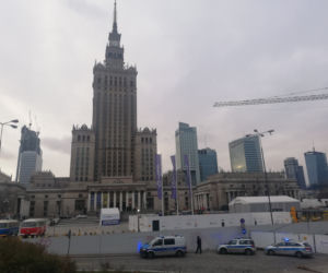 Gigantyczne siły policji w Warszawie