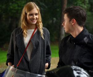 M jak miłość odc. 1029. Łukasz (Adrian Żuchewicz), Karolina (Aleksandra Kusio)