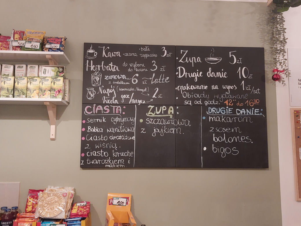Bistro Spichlerz w Ministerstwie ds. Samotności w Katowicach