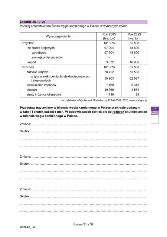 Matura próbna 2026: geografia rozszerzona ARKUSZE CKE + ODPOWIEDZI do ściągnięcia PDF, JPG