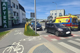 Wypadek na Hutniczej w Starachowicach. Są poszkodowani
