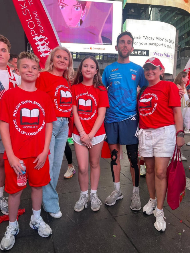 Tomasz Sobiania pokonał 50 maratonów w 49 dni