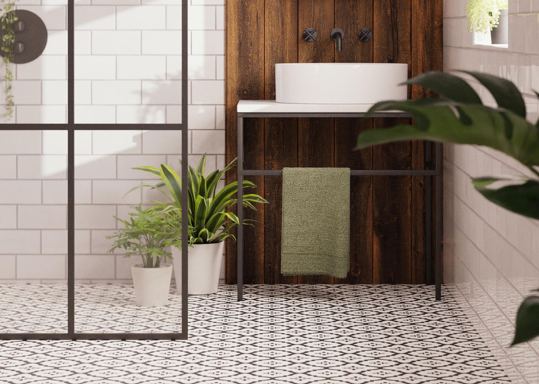 Łazienka w stylu boho. Jak ją urządzić? Wybieramy płytki, ceramikę, meble, dodatki
