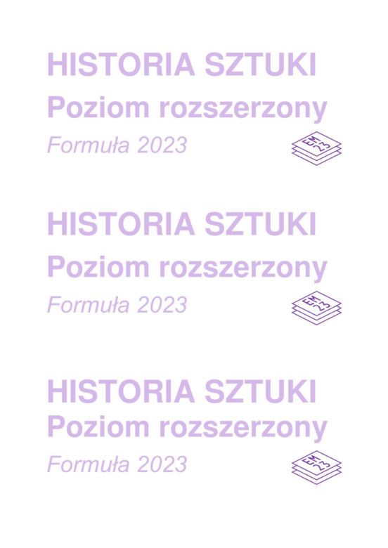 Matura 2026: historia sztuki 13.05.2026. Arkusze CKE