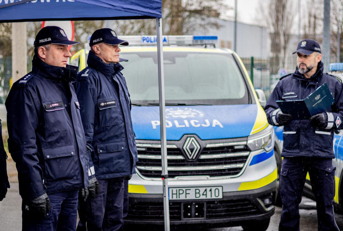 Nowe radiowozy łódzkiej policji