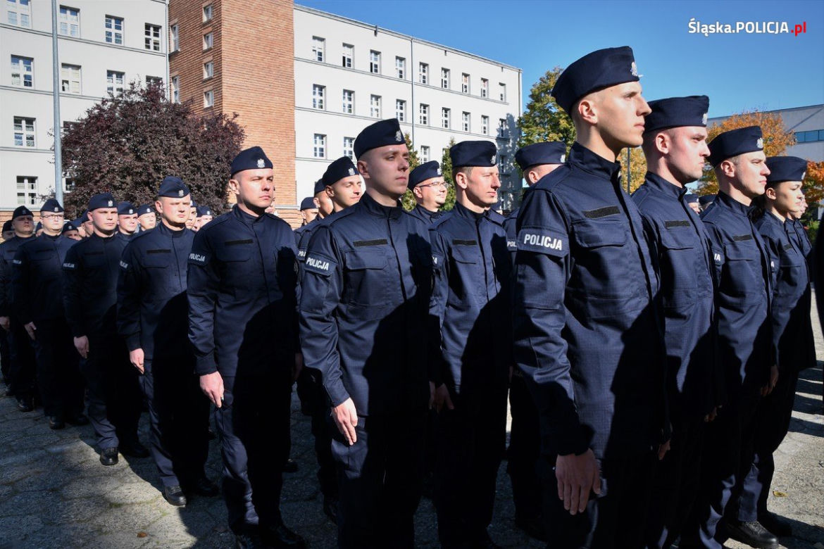 Śląska policja ma nowych policjantów