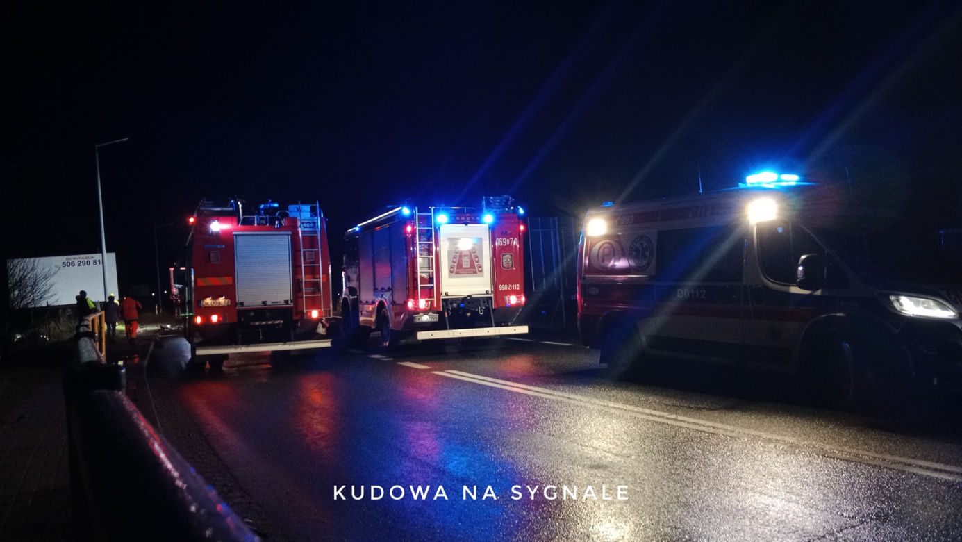 Młoda policjantka zginęła w czołówce na drodze krajowej 8