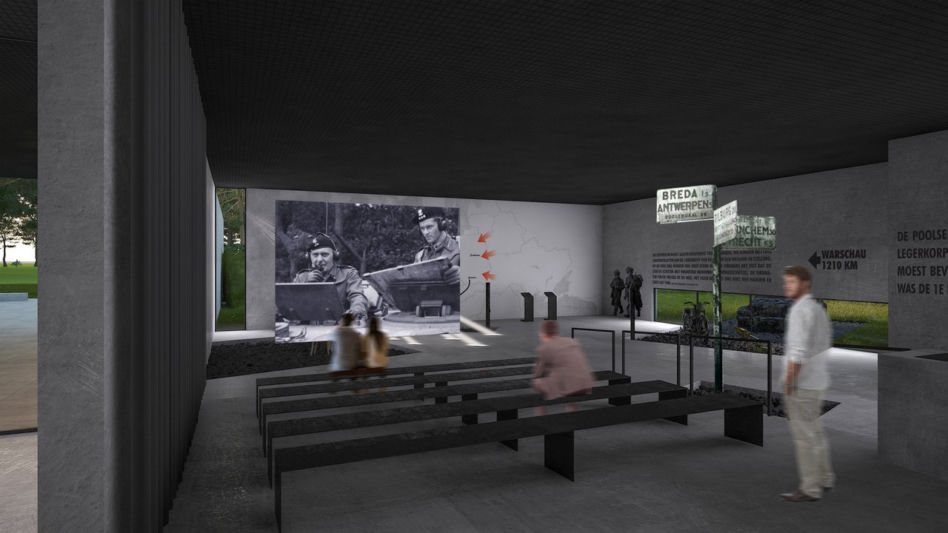 Muzeum Generała Maczka w Bredzie – znamy projekt pawilonu upamiętniającego 1. Polską Dywizję Pancerną
